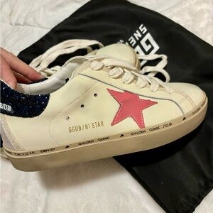 Golden Goose Hi star, size 6